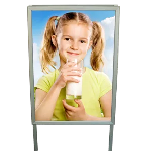 A reklamní stojan oboustranný A1