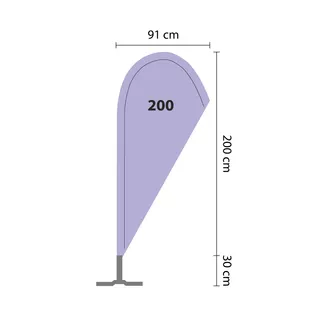 Muší křídlo FLY WING 200