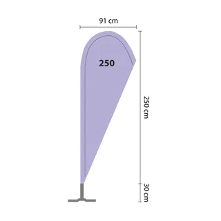 Muší křídlo FLY WING 250