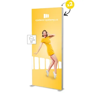 Světelný panel 100x250 cm