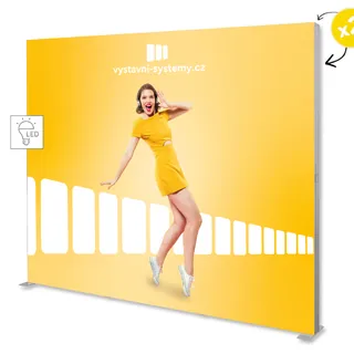 Světelný panel 285x250 cm